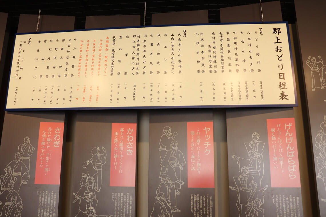 夏の郡上をたっぷり堪能！郡上おどりの実演体験＆ひんやりスイーツ15