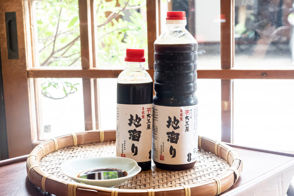 「醤油 地溜り」